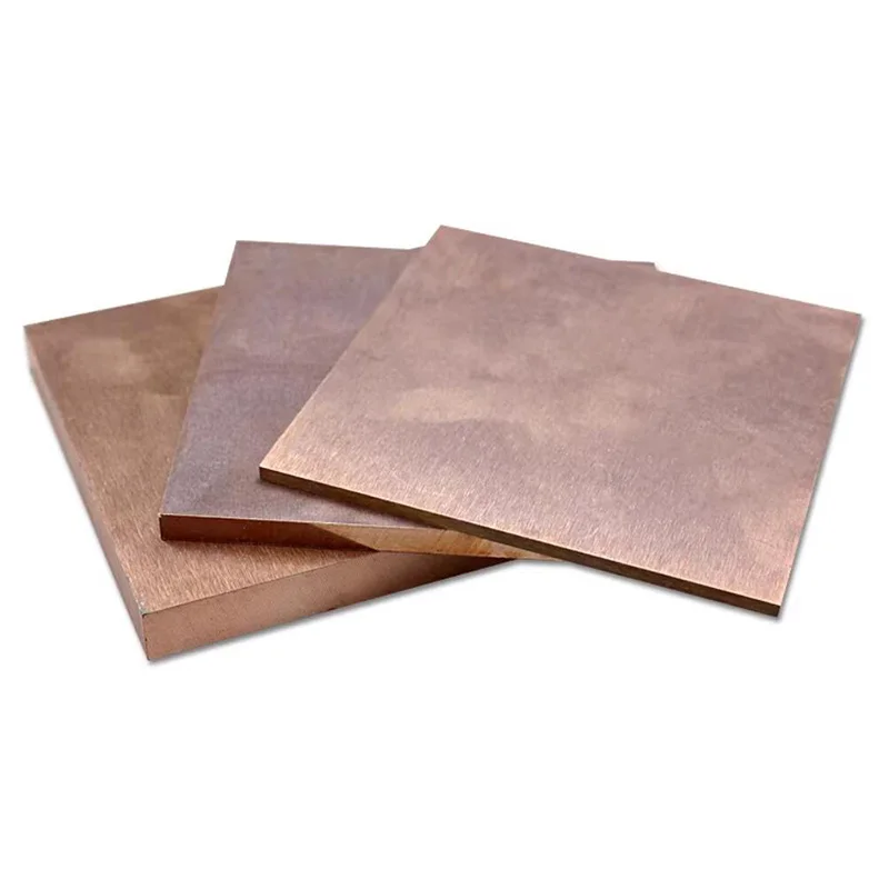 Beryllium Bronze Copper Foil Sheet Plate 0.01mm To 3mm