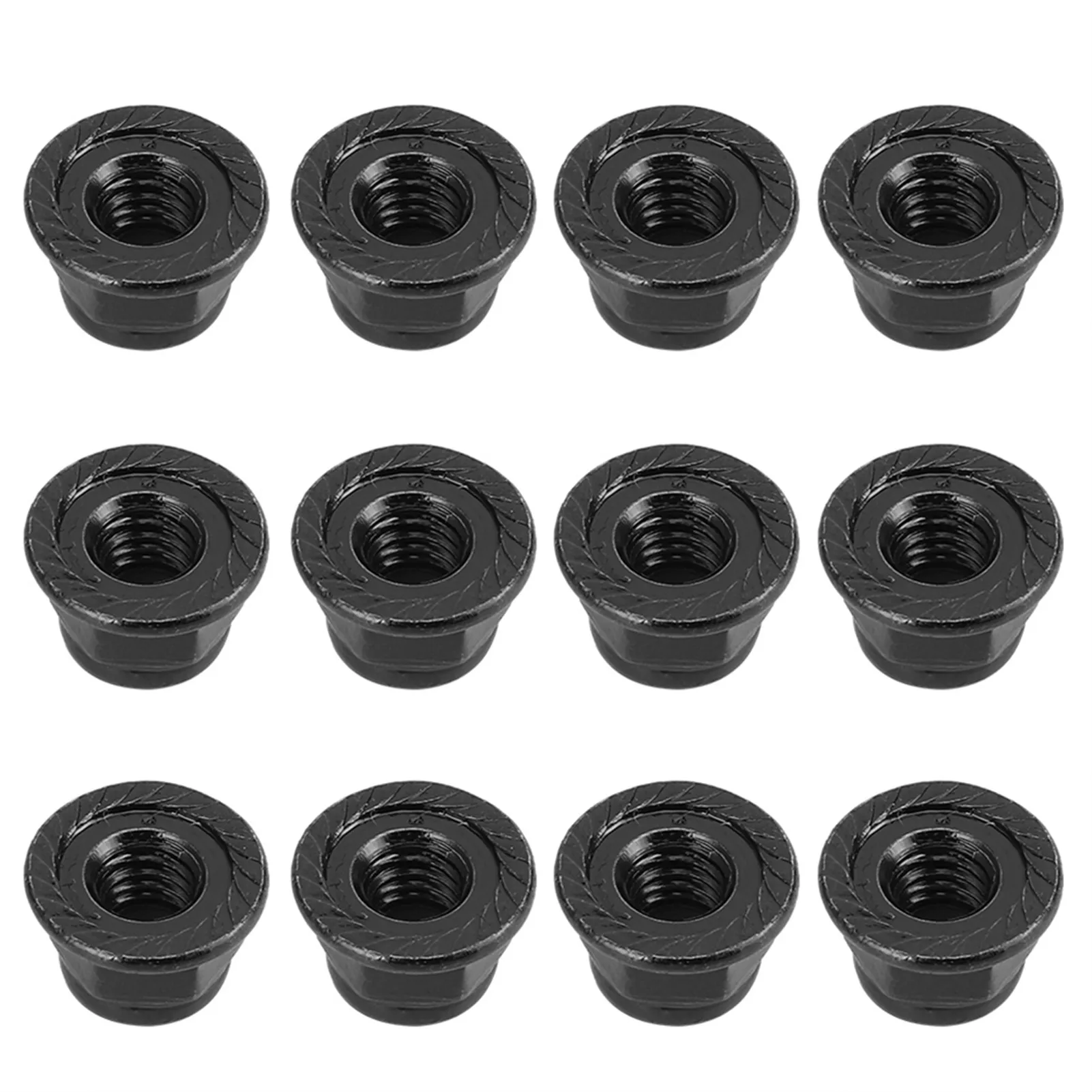 12PCS NonSlip Tire 4mm Lock Nut for Axial Traxxas TRX4 TRX6 SCX10 1/10 RC Model Car