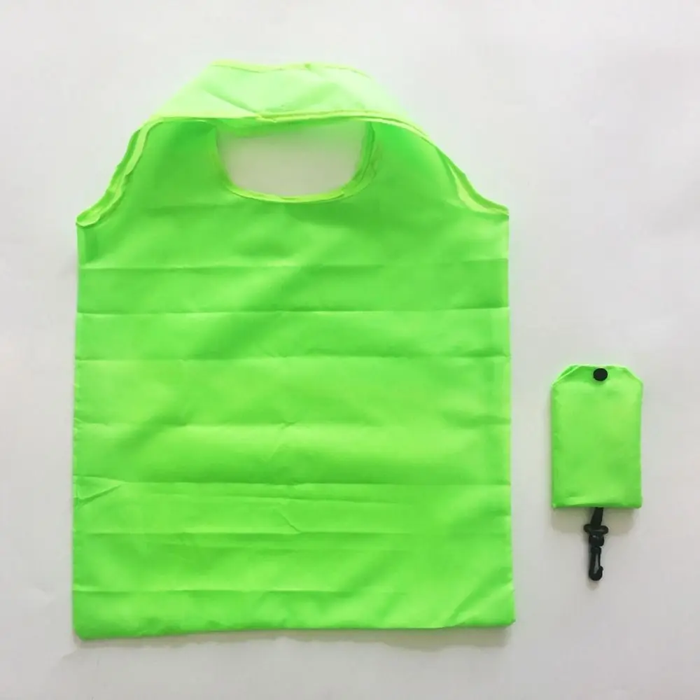 Высококачественная портативная сумка для покупок, оксфордская стираная многоразовая однотонная сумка, водонепроницаемая складная сумка, уличная сумка для хранения