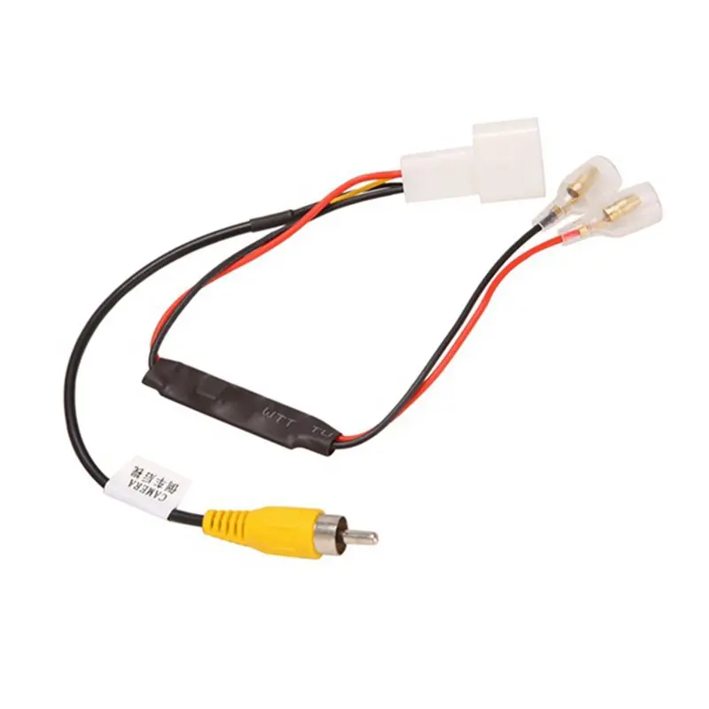 8Pcs 4 Pin Car Reverse Camera Retention Wiring Harness Cable Plug Adapter Connector Fit For Toyota-T48C