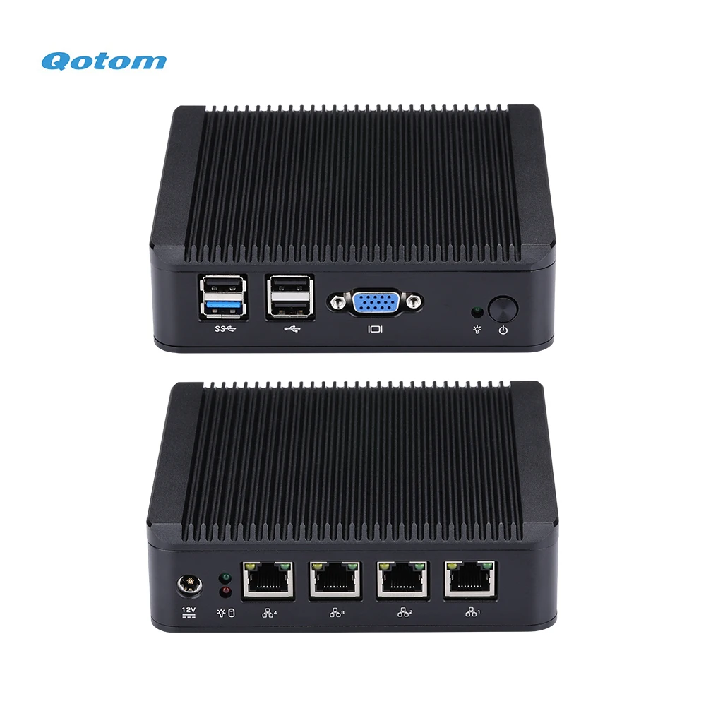 Imagem -06 - Gigabit Nic Mini pc Celeron J1900 Pentium N3540 Quad Core para Construir um Poderoso Roteador Firewall Aparelho 4x