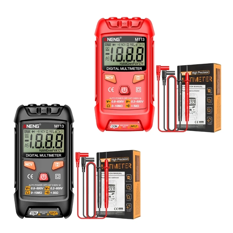 Small USB Multimeter Tester Digital Detector Auto Ranges Non-Contact Pen Drop Shipping