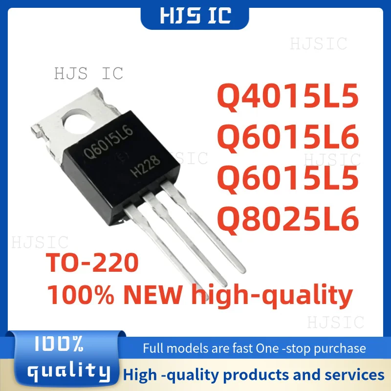 

10Pcs 100% NEW high-quality Q4015L5 Q4015L Q6015L6 Q6015L Q6015L5 Q8025L6 Q8025L TO-220 Best Quality In Stock