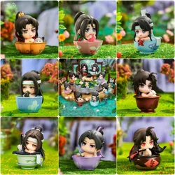 2025 Hot Sale Anime Modaozushi Figure Patriarch Of Magic Dao Summer Song Q Version Pvc Model Toy Wei Wuxian Lan Wangji Blind Box
