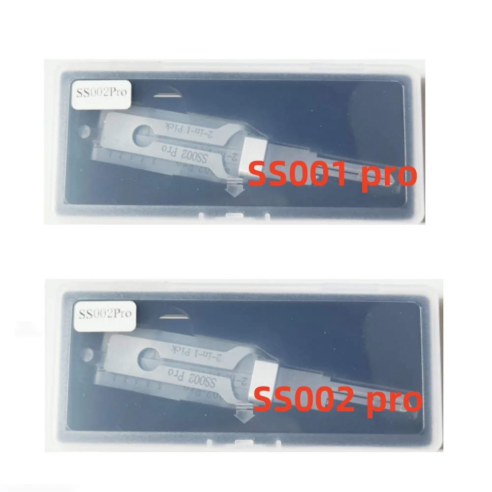 Ferramentas PRO SS001 SS002 para Fechaduras S-Groove, Decodificador e Ferramentas de Abertura 2 em 1