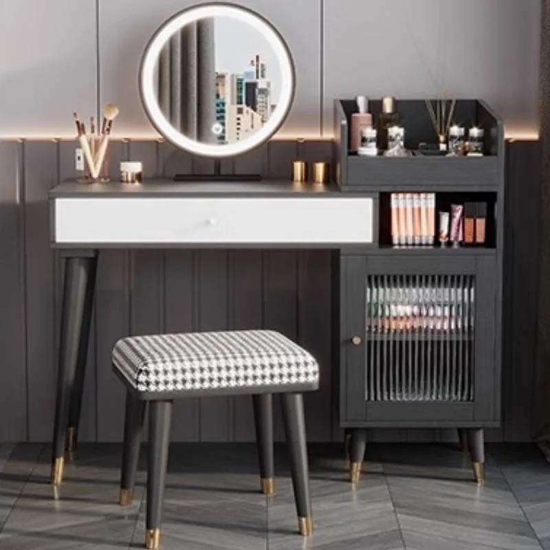 

Cheap Black Decor Vanity Table Small Bedroom Corner Mini Adult Vanity Table White Sets Modern Penteadeira Feminina Furniture