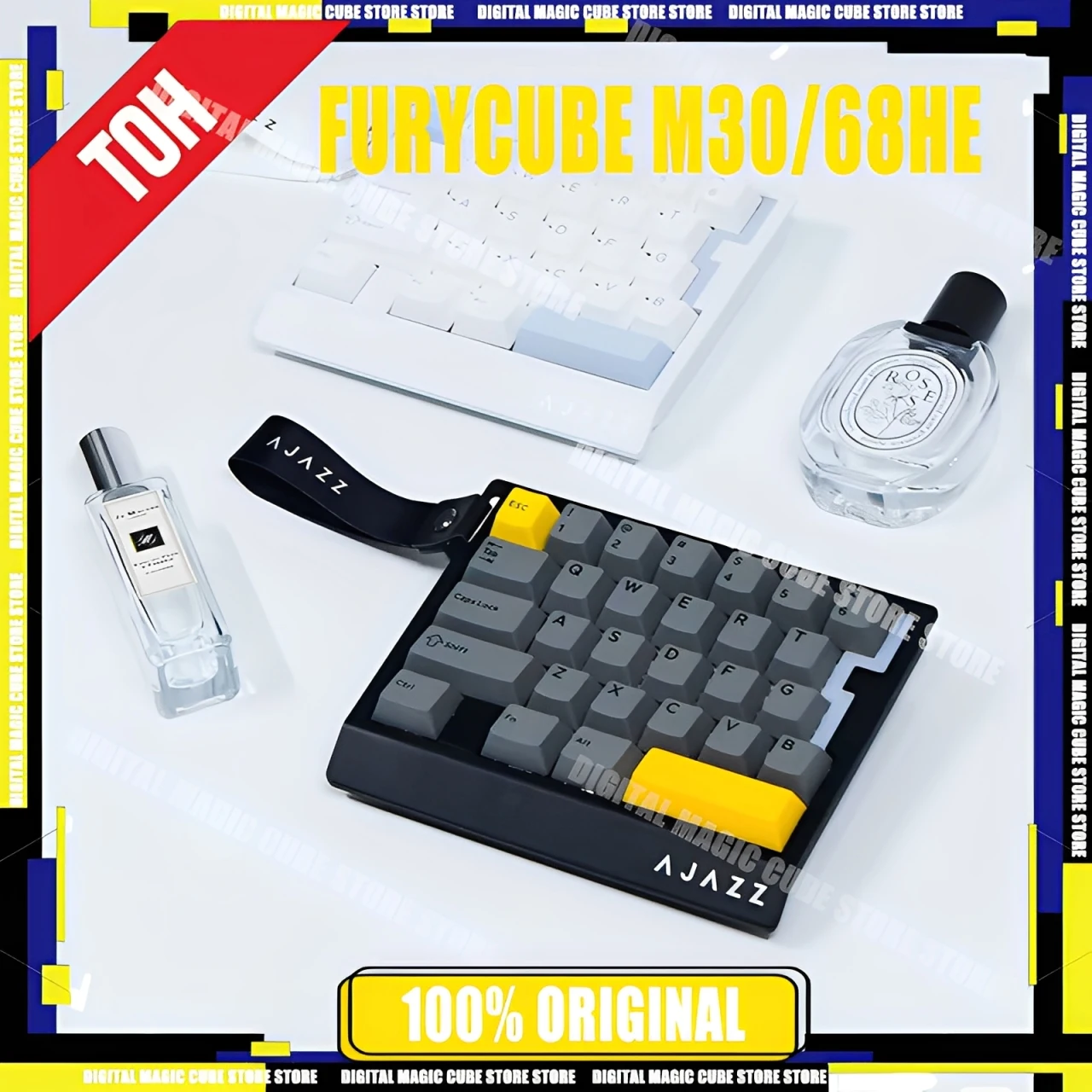 

NEW FURYCUBE M30/68HE 8K Magnetic Axis Gaming Mechanical Keyboard Ideal VALORANT Ultra-Fast Triggering E-Sport Gaming Edition