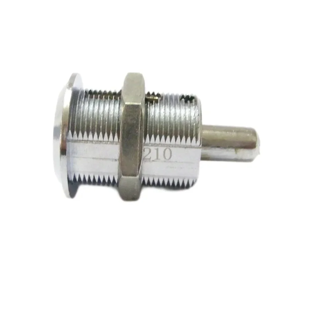 7 Pin Lock Tubular Push Lock Elegant Chrome Finish Lock Chrome Finish Lock Premium Zinc Alloy Plum Blossom Key