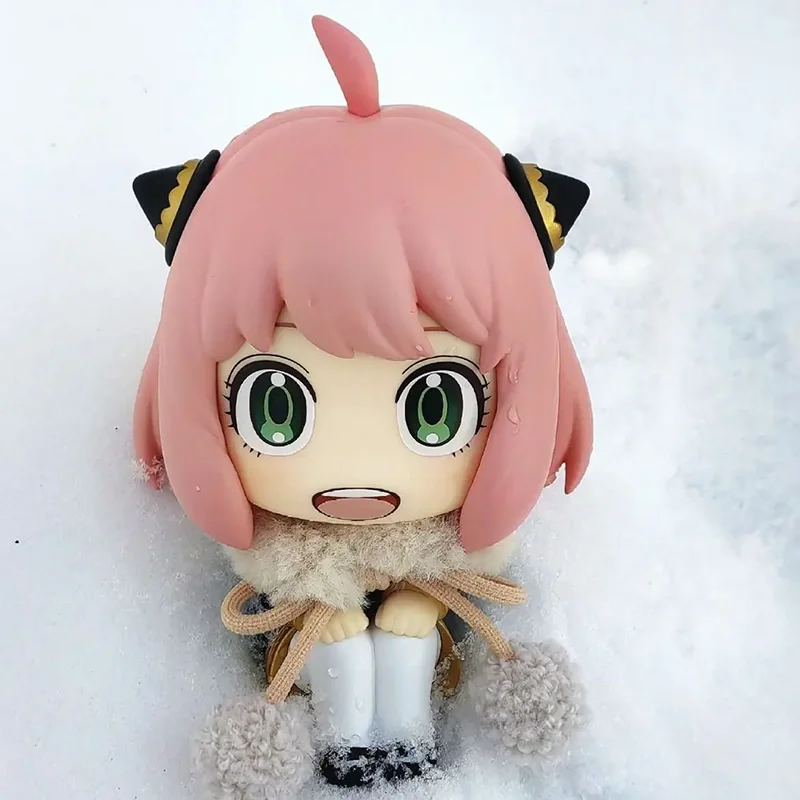 13 centimetri Spia Famiglia Anime Statua Periferica Anya Cosplay Figura 2d Doppio Attacco Interchangea Modello Decorazione Del Desktop Regali