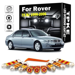 TPKE 13Pcs Canbus LED Interior Map Dome Trunk Light Kit For Rover 75 RJ Saloon Tourer 1999 - 2002 2003 2004 2005 2006 Car Bulbs