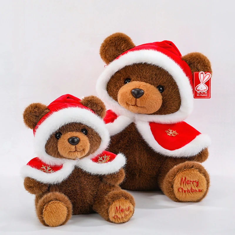 

Мягкая игрушка-медведь Kawaii, официальная лицензированная плюшевая кукла, милый плюшевый мишка для детей, подарок на день рождения, мягкая игрушка