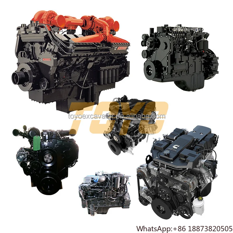 Motor de refrigeración por agua OEM 6 cilindros SCDC 325HP 6LTAA8.9-C325