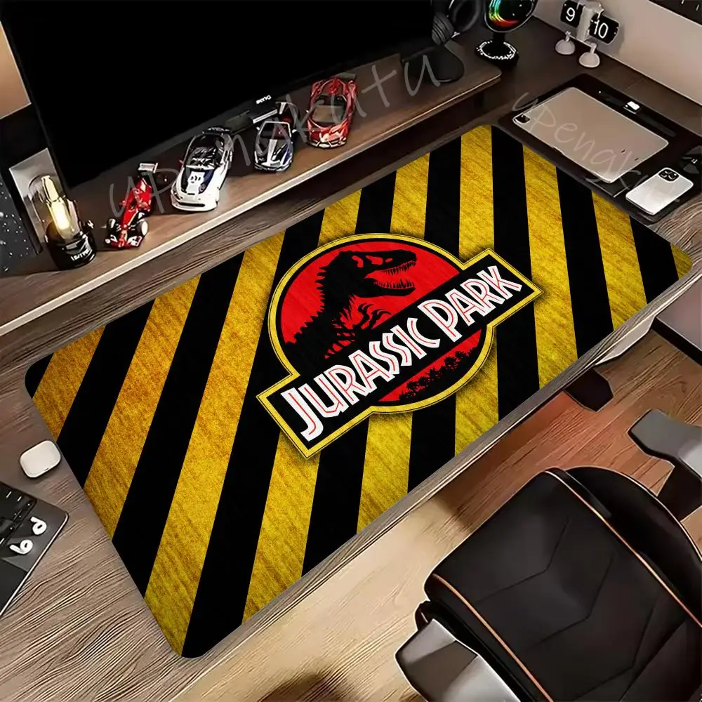 Large Mouse Pad Anime Gaming Mousepad Jurassic Park Mause Pad Gamer 90x40cm Mouse Mat Office Table Carpet PC Desk Play Mat