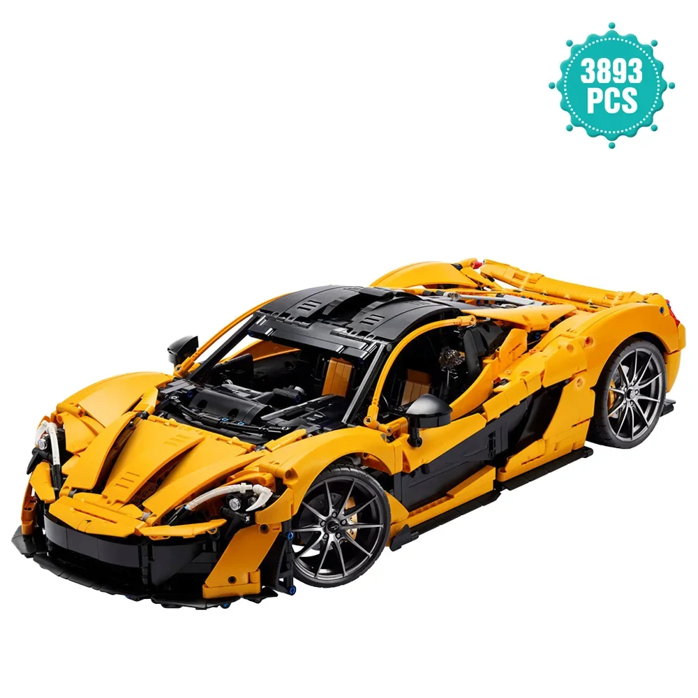 2024 New  P1 Super Racing Car Model Building Blocks 1:8 Assembly Set Bricks Technical Toys For Children Christmas Gifts