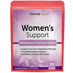 Womens Support Transdermal Patches Hormone Regulation Menopause Support -30 Patches One Month Supply