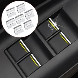 Window Switch Lift Button Trim for Honda Jazz Fit City Civic CRV BRV Jade Accord Odyssey Pilot Car Stying Accessories