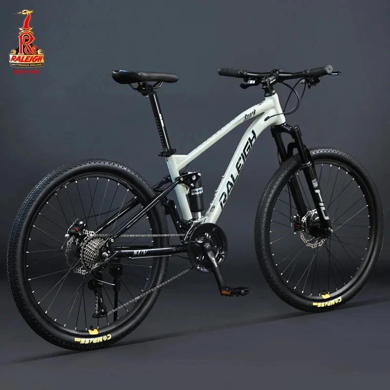 Full suspension Soft tail Mountain bike Wire pull disc brake High carbon steel frame 24/26/29inch 24/27/30speed Outdoor bicycle