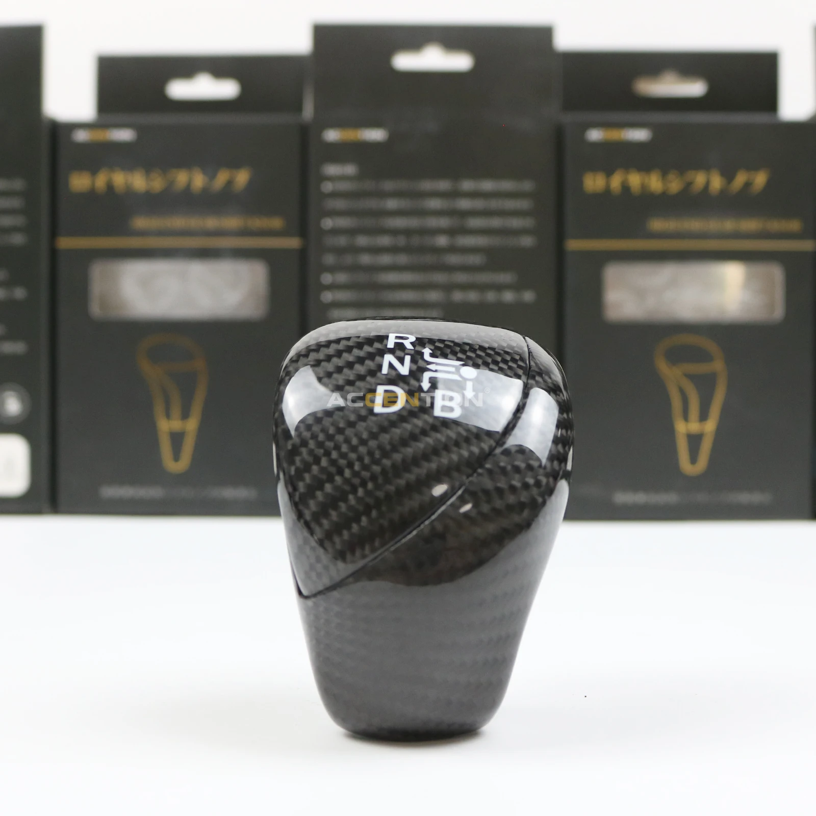 

LHD Left-Hand Drive Black 100% Carbon Fiber Gear Shift Knob For Toyota Prius Plug-in Hybrid 2010 2011 2012 2013 2014 2015