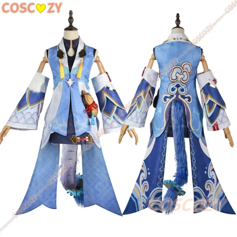 Costume de Cosplay du Jeu Honkai Star Rail, Ensemble de Perruque et Robe de Convention
