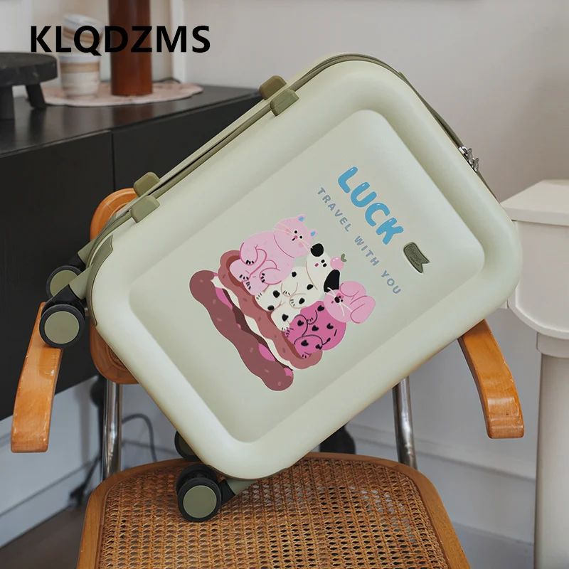 KLQDZMS 20Inch ABS+PC Suitcase High Quality Boarding Case 24