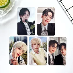 5Pcs/Set KPOP Jeonghan Wonwoo THIS MAN 1st Album Photocards Double Sides Fashion Selfie Lomo Cards Postcards Fans Birthday Gifts