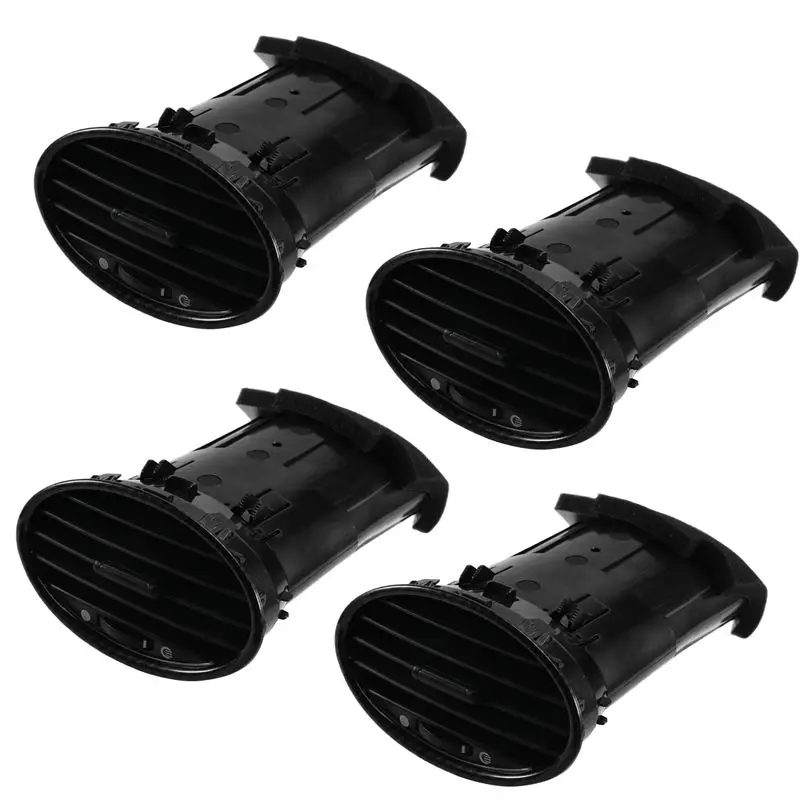 Durable-Air Vent Grille 4M51A014L21AD For Ford Focus MK2 2005-2013 4PCS Dash Air Conditioner Outlet Nozzle 4M51-A014L21-AD