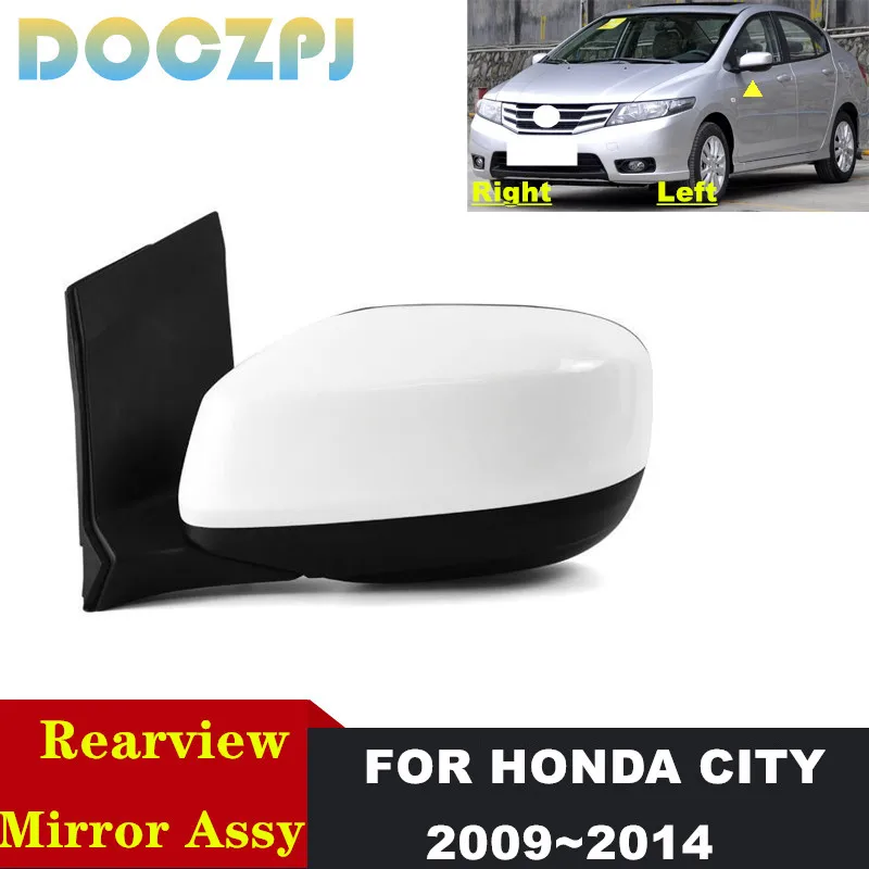 

3PINS Manual Rearview Side Mirror Assembly Be Suitable For HONDA CITY GM2 GM3 2009 2010 2011 2012 2013 2014 Without Signal Light