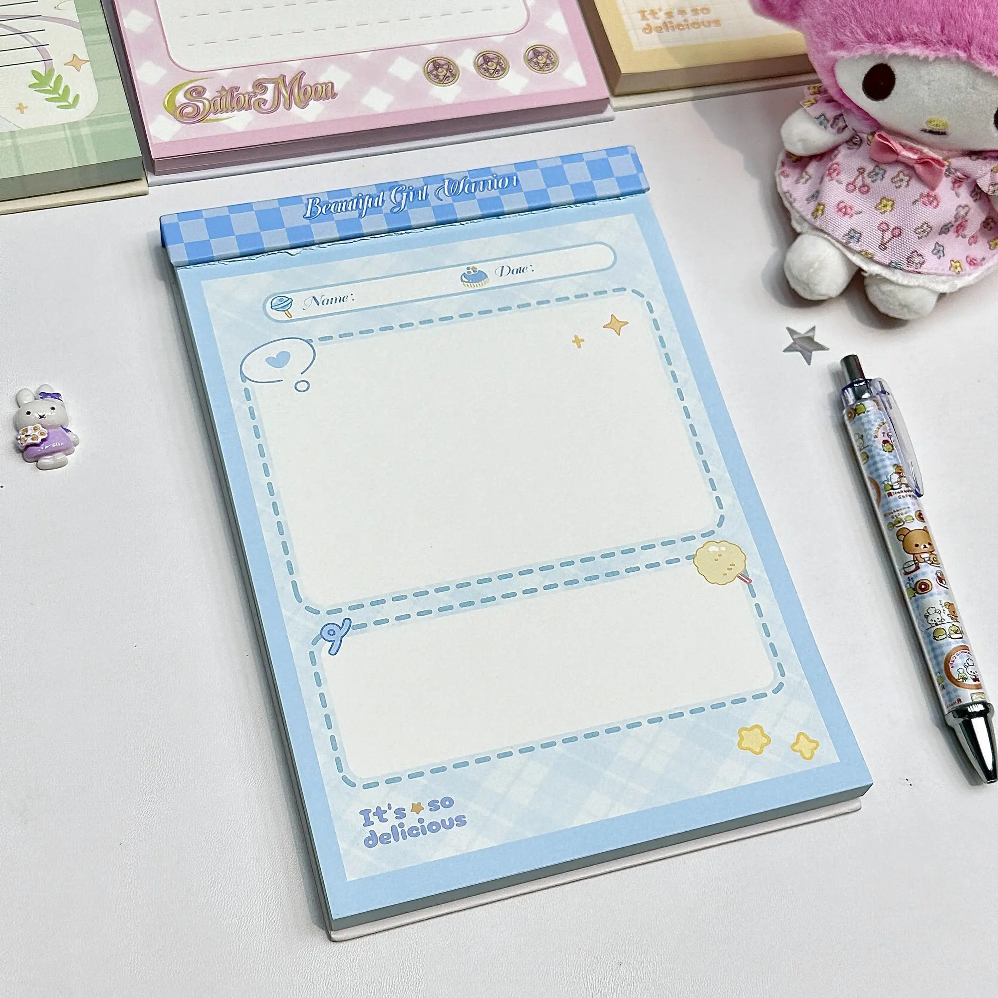 Sailor Moon Cute Memo Pad Student Diary Notebook Daily Record Notebook Cute Graffiti Notebook Girls' Gifts - view 4