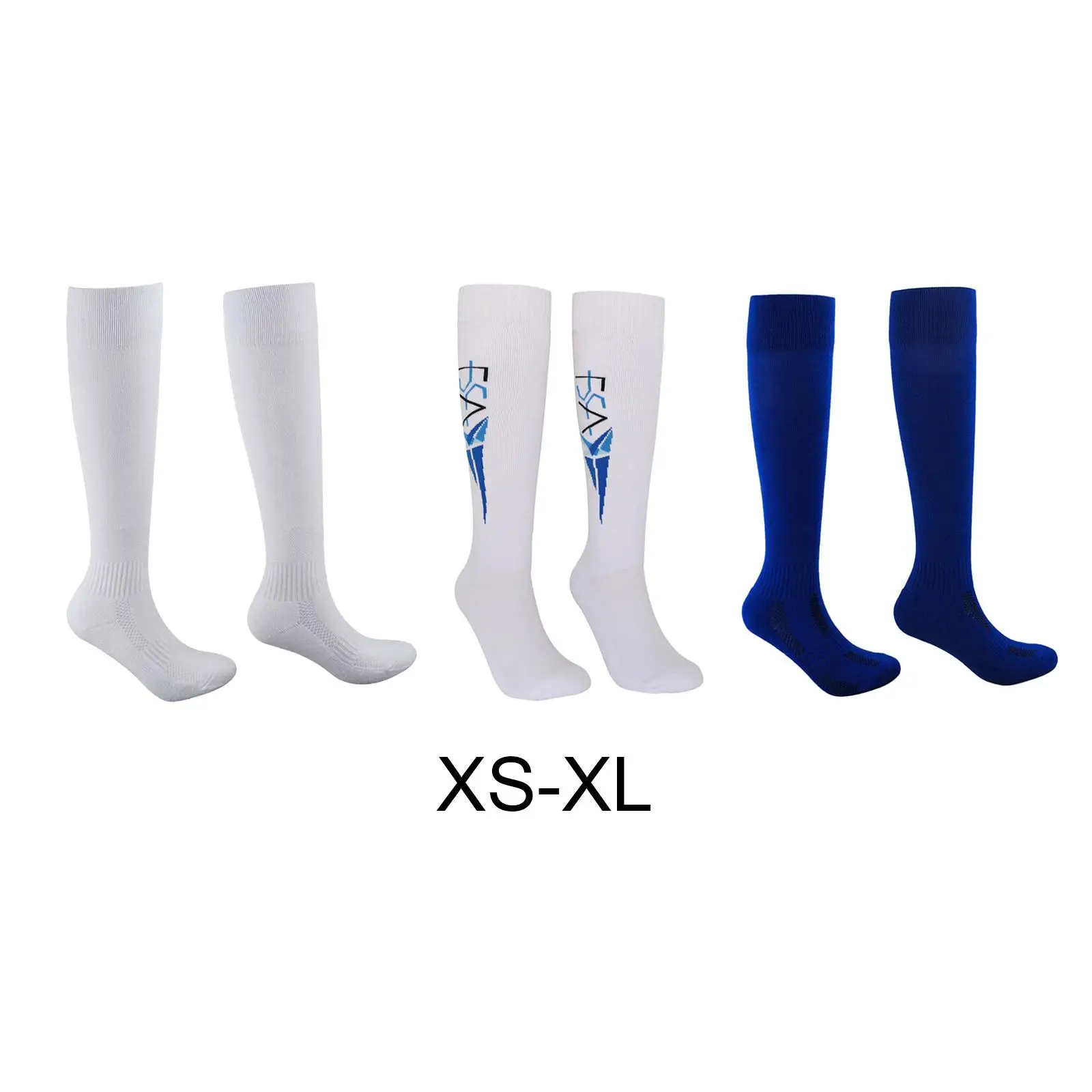 

Fencing Socks Sweat Absorbing Stretchy Fencing Stockings for Adult Epee Kids