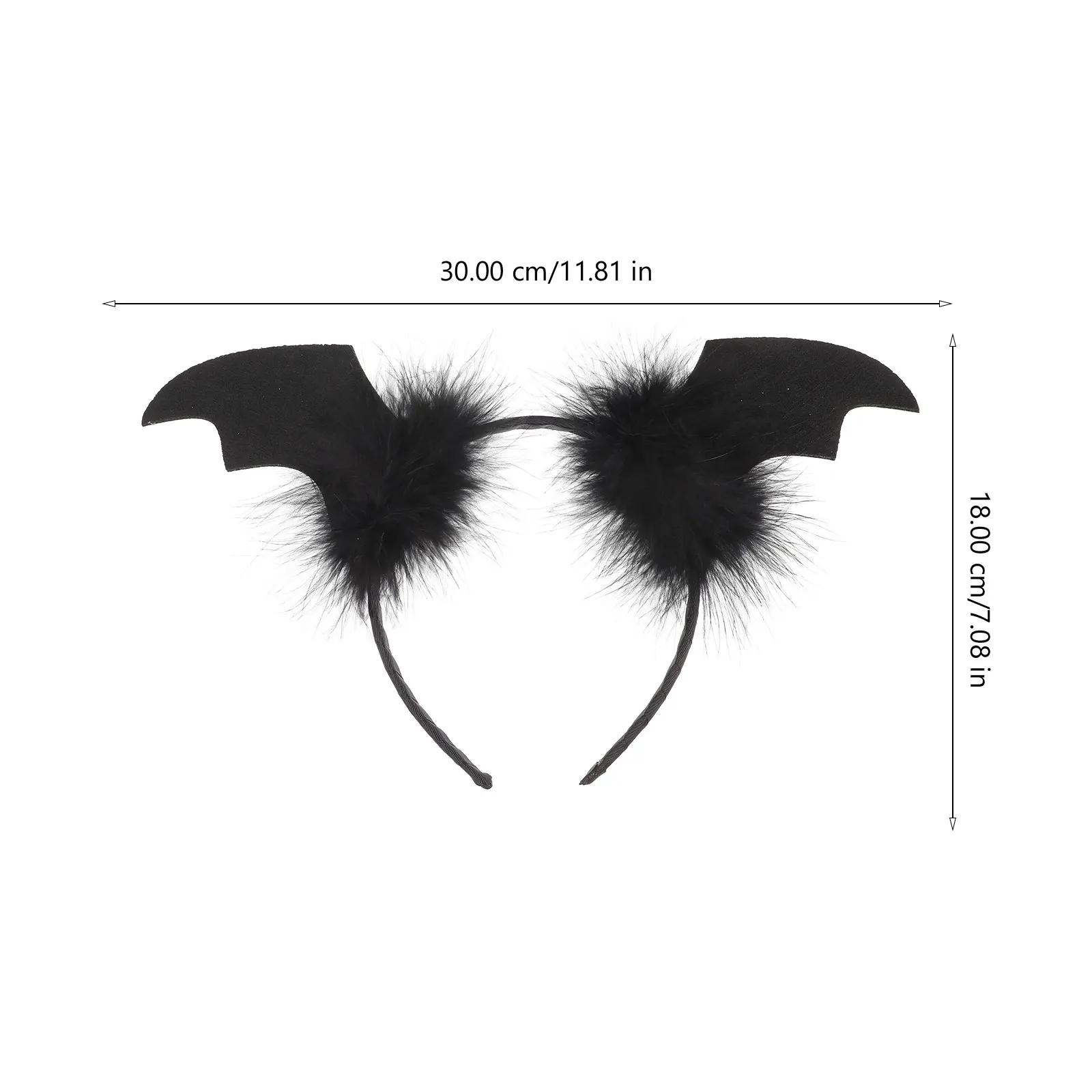 

1 set 1 Set Halloween Hoop Bat Wing Dress Up Tie Costume Accessories For Women Cosplay Party Halloween Headband Cosplay Tie Hair