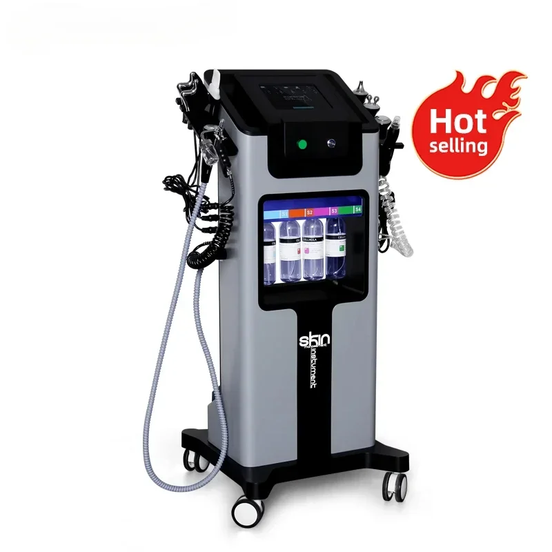 Multifunctional H2o2 Water Skin Facial Pore Cleaning Skin Rejuvenation Oxygen Jet Dermabrasion Machine