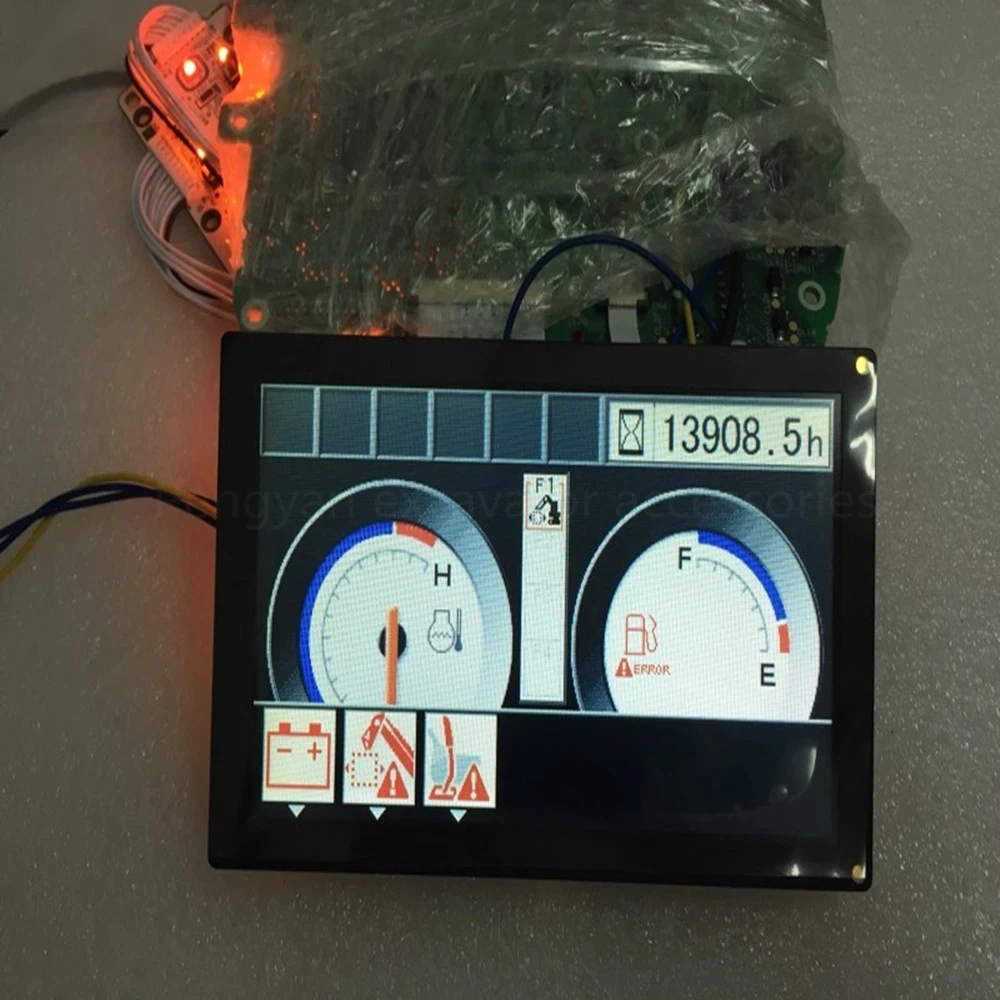 Instrument Display Tfd58w22mw Tfd58w26mw For Cat 320d 312 336d 349d Zx-3 Zax200-3 Excavator Lcd Screen Display Panel Replacement