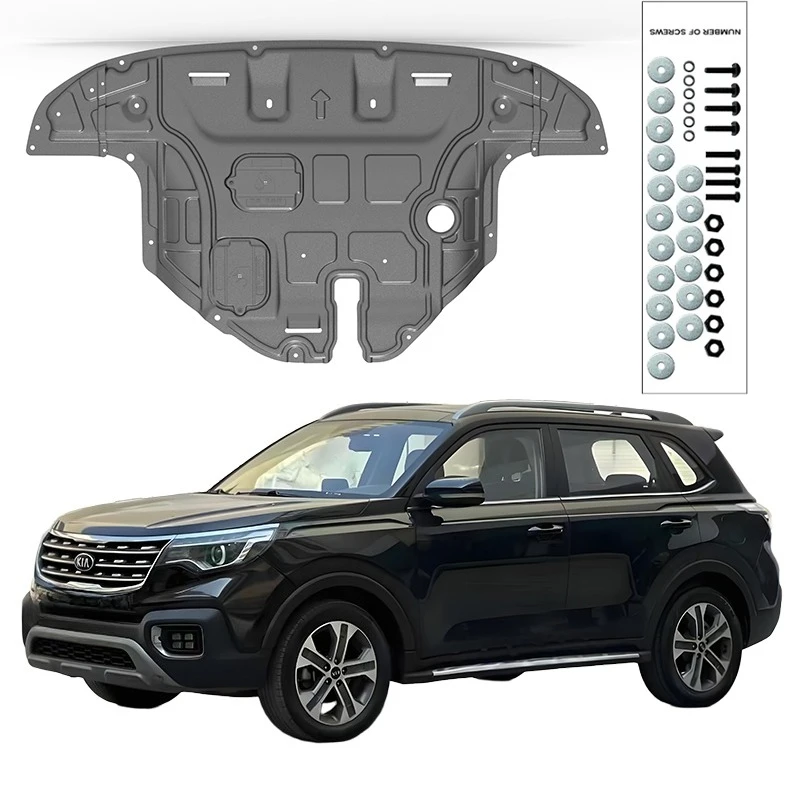 

Higher Quality Alloy Under Engine Guard Mudguard Board Splash Shield Mud Fender Plate Panel For KIA Seltos 2018-2021 1.5T 2.0L