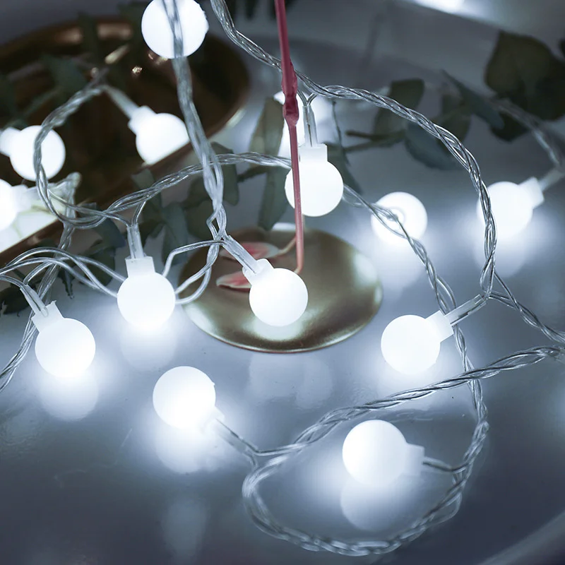 Bedroom Starry String Light for Valentine Christmas Garland Wedding Party Decor 10/20 LEDS Battery Festoon String Fairy Lights