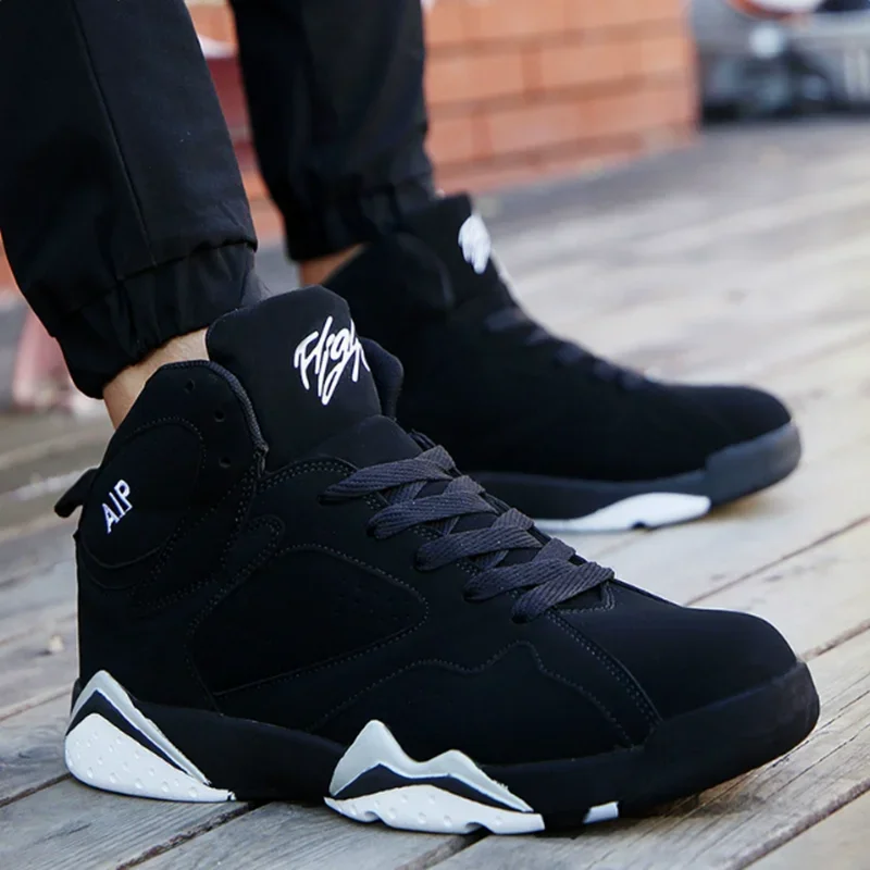 Men's Fashion Basketball Shoes Non-slip Casual Loafers