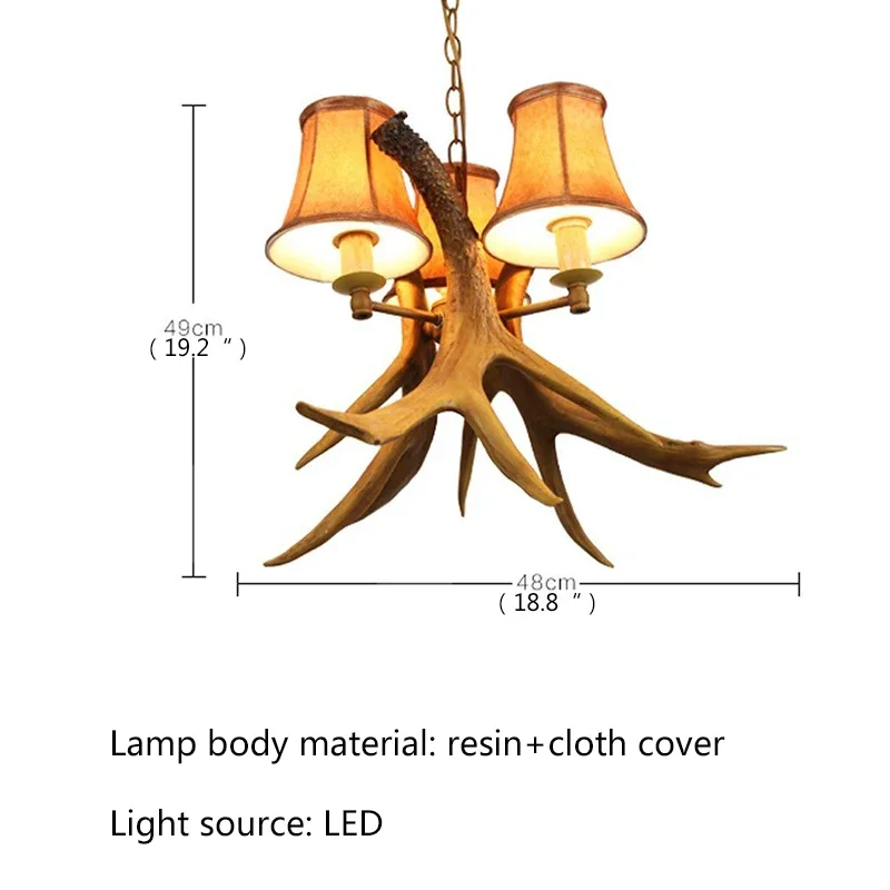 SEAN современная люстра подвесной светильник светодиодный рога креативный подвесной потолочный светильник для дома, столовой, декоративные светильники