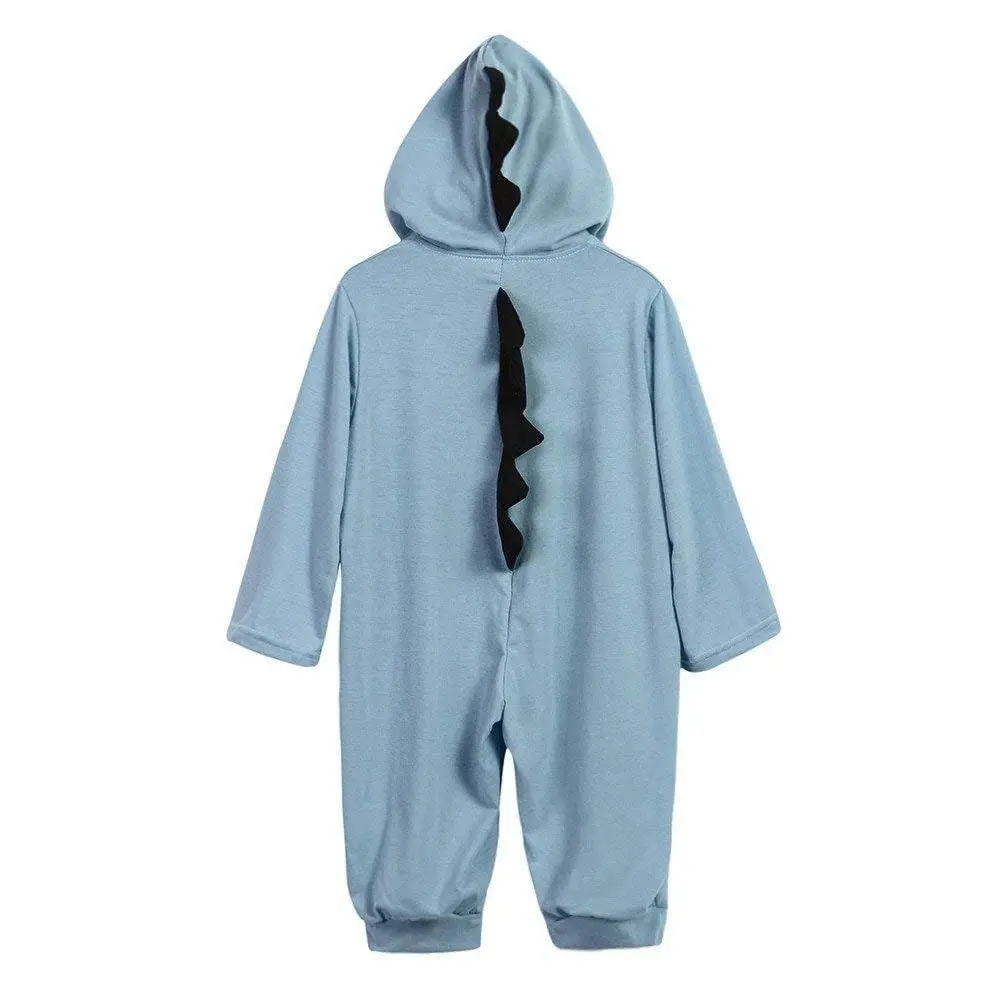 New Lovely Hooded Romper Jumpsuit Layette Sets Cartoon Cotton Cosplay Costume Clothes Dinosaur Costume Jumpsuit