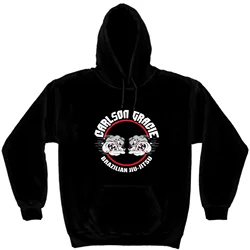 Carlson Gracie Brazilian Jiu Jitsu Martial Arts Pullover Hoodie New 100% Cotton Comfortable Casual Mens Sweatshirts Streetwear
