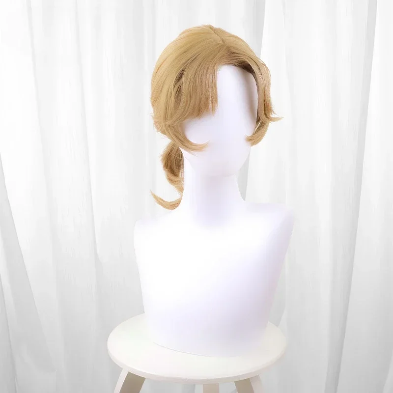 Identity V Cozy Christmas Eve Painter Cosplay Wig Game Identity V Wig Edgar Valden Cosplay Long brown Wig