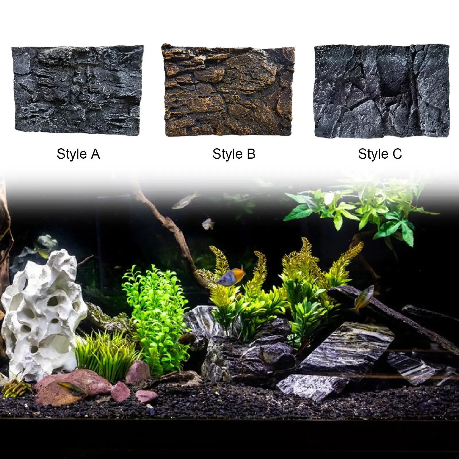 Decoración 3D para acuario y terrario de tortugas y reptiles - imagen 4