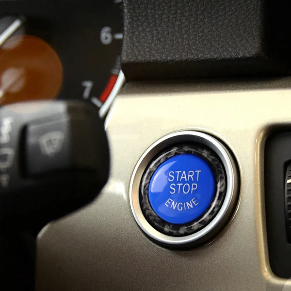 

Для BMW X1 E84 X5 E70 X6 E71 Z4 E89 1 3 5 серии E90 E91 E60 Кнопка запуска двигателя автомобиля STOP Замена крышки Переключатель Накладка Аксессуары