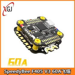 SpeedyBee F405 V3 60A wieża lotnicza FPV dron wyścigowy 4 w 1 ESC 30x30 Bluetooth tuning części do quadcoptera akcesoria dla SpeedyBee