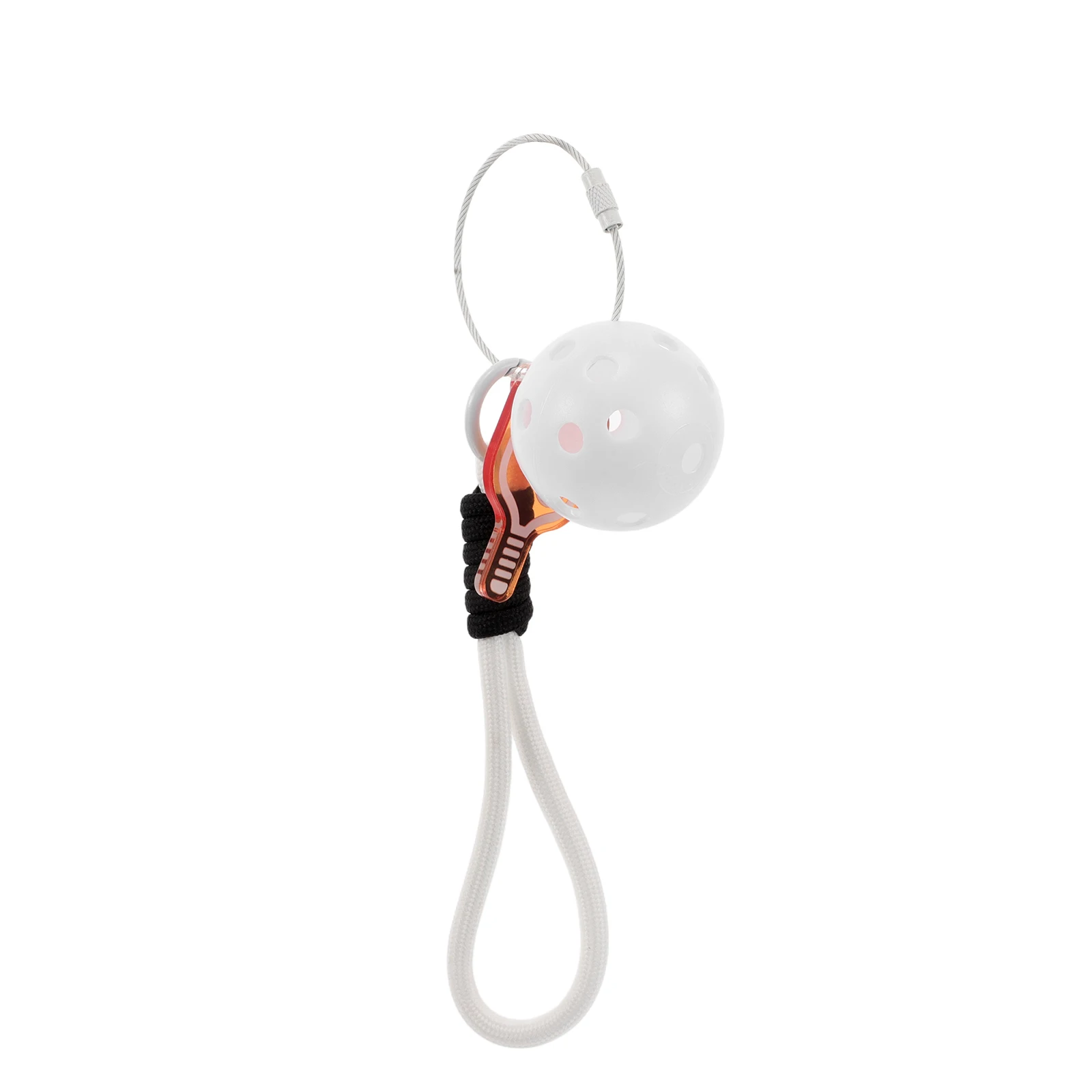 

Peak Ball Hanging Decoration Keychain Portable Sports Favor Pendant for Girls