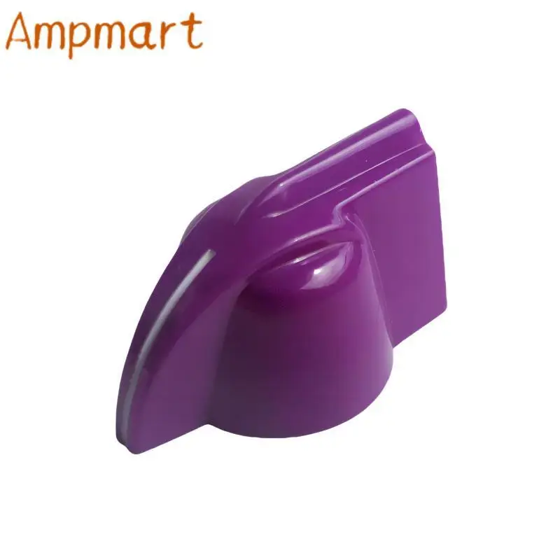 Ampmart 31 x 16 mm Kunststoff-Drehknöpfe für die Pegeljustierung von Gitarrenverstärkern und den Umschalter für den Effektmodus, Innenwellenloch 6,4 mm, 5 Stück – Detail 9