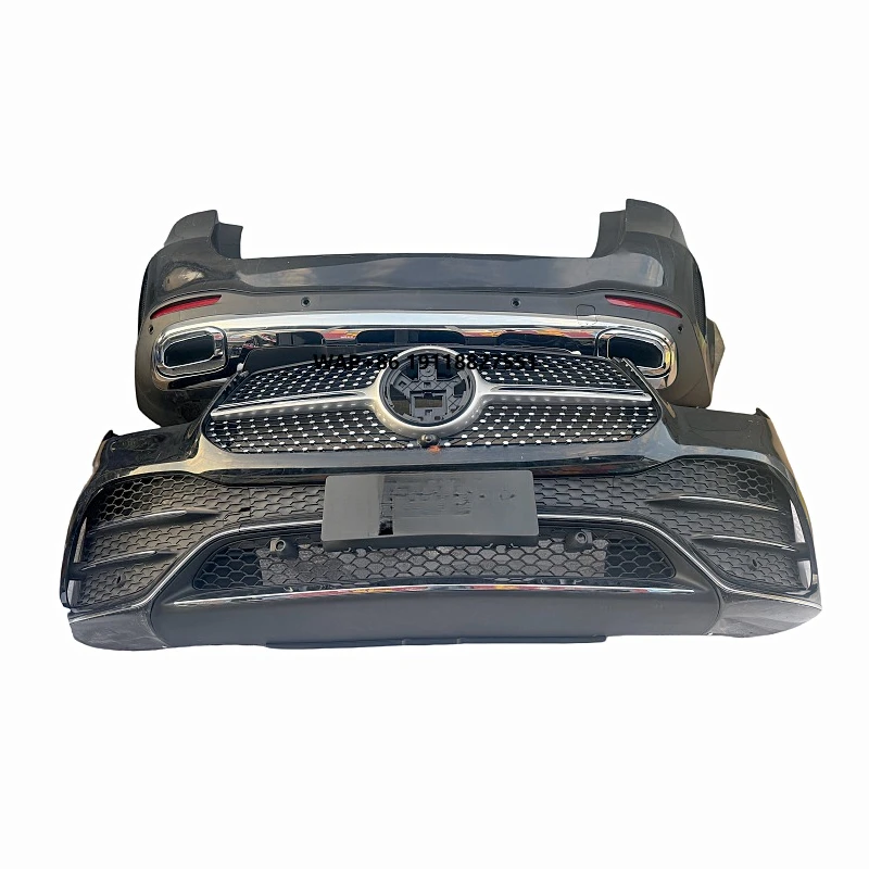 

GLE 167 2020-2023 Front Rear Plastic Bumper with Grille Kit Second-hand Assembled Bumper Kit for GLE167 GLE450 GLE350
