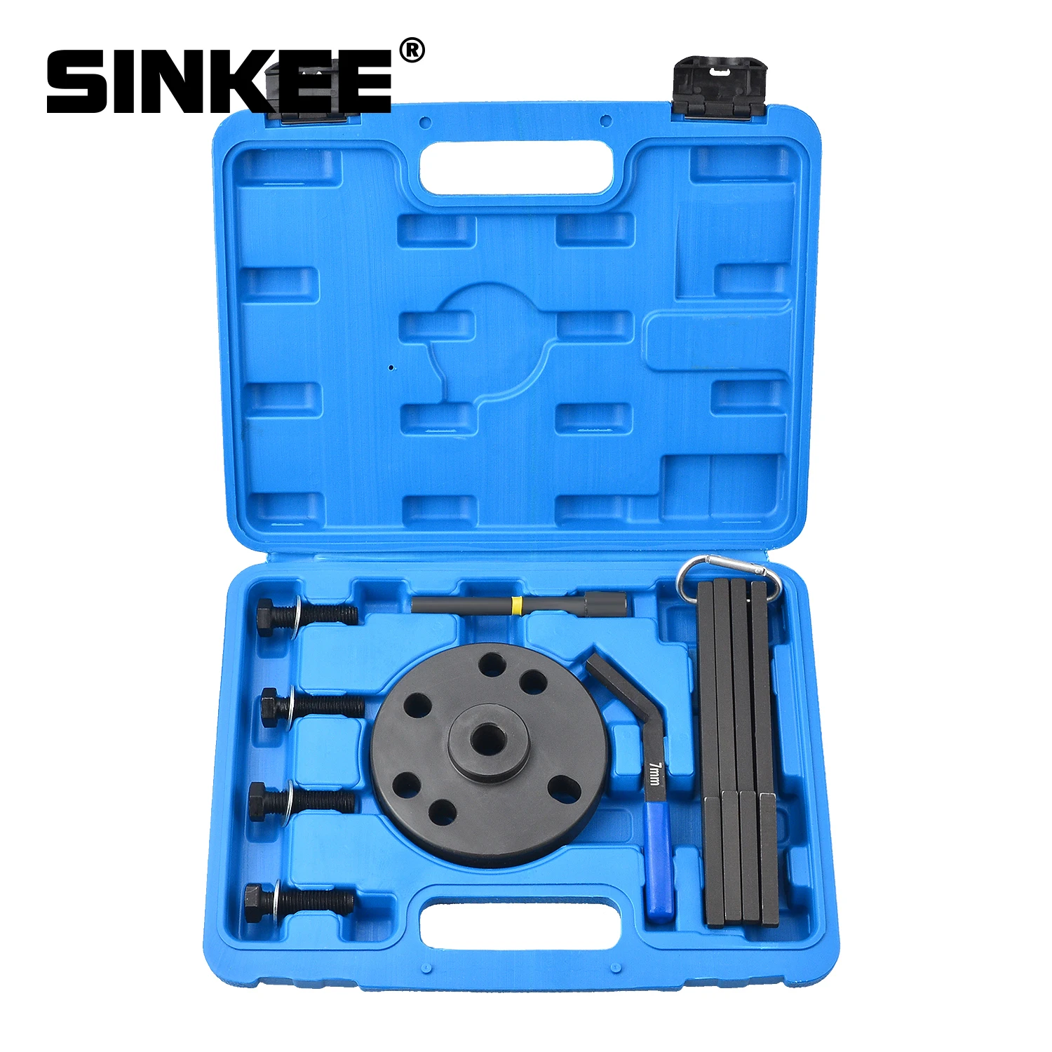 

Camshaft Timing Injector Cam Gear Puller Tool Kit For Cummins ISX QSX 3163021 3163069 Camshaft Tool