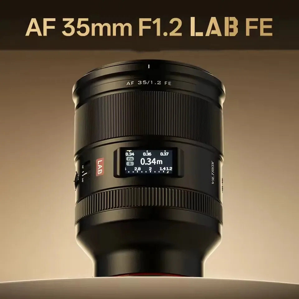 Viltrox AF 35 مللي متر F1.2 LAB إطار كامل التركيز التلقائي عدسة بدون مرآة لسوني FE جبل عدسة كاميرا التصوير الفوتوغرافي المهنية