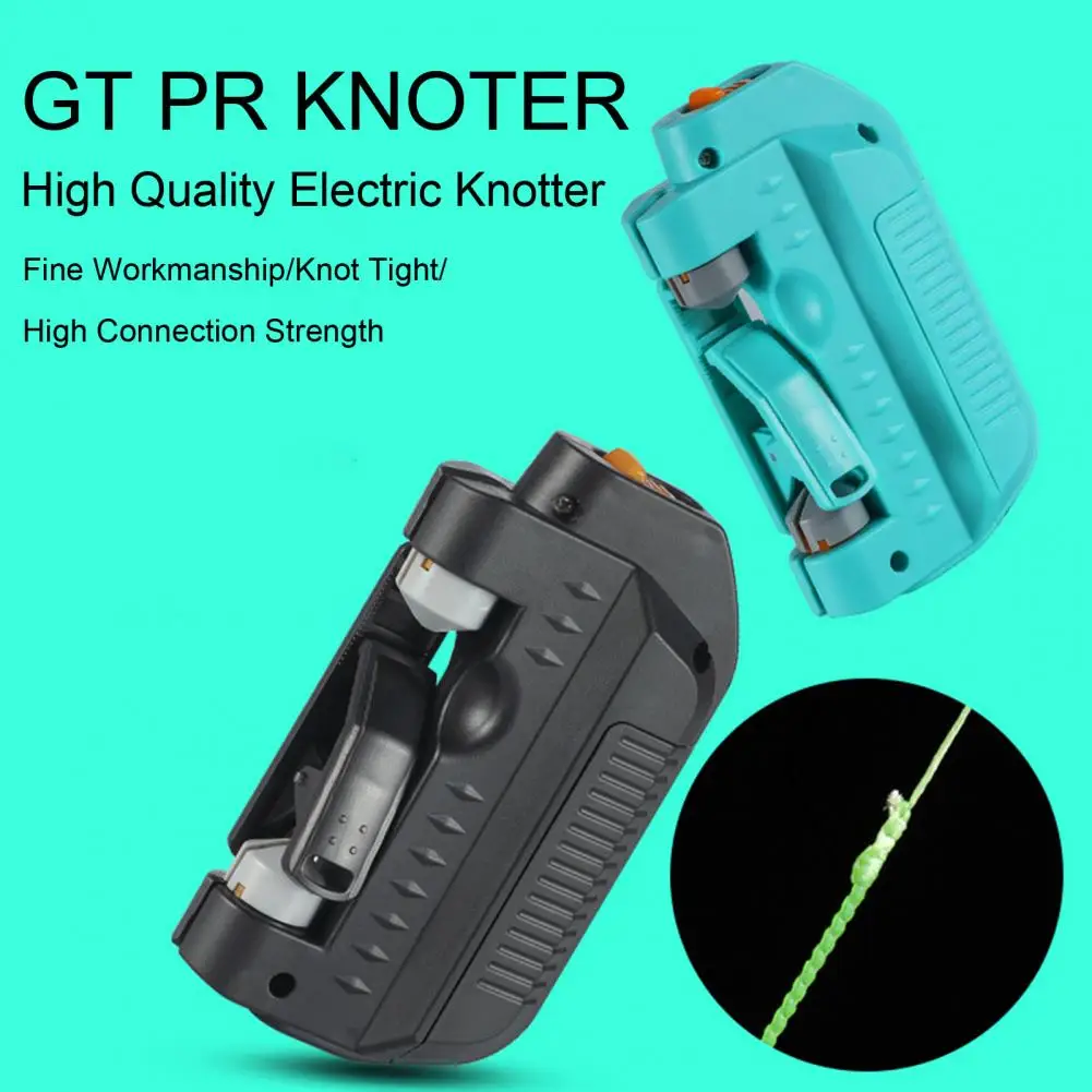 Fishing Electric GT Knot Machine Rechargeable Automatic Fishing Hook Tier Tool Tying Fishing Line Tackle Device Fishing Gear