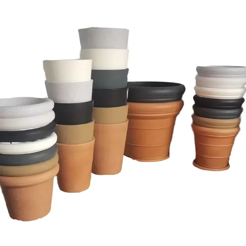 for Nursery Pot Plastic Planters Nersury Growing Pot Gardening Flower Plants Pots PE Outdoor Large Planter