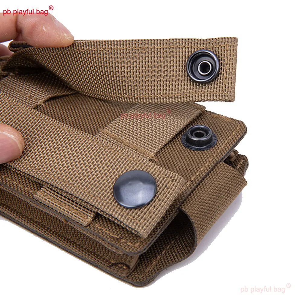 Outdoor Sports Tactical Single Layer 5.56 Rifle Magazine Pouch Webbing M4 Molle Accessory Package CS Game Toy Accessories QG617